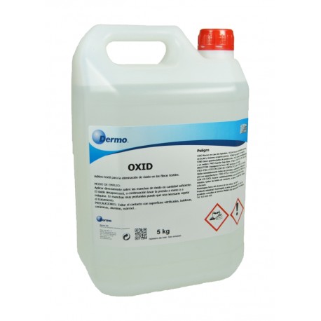 Oxid. Textile additive for the oxide elimination