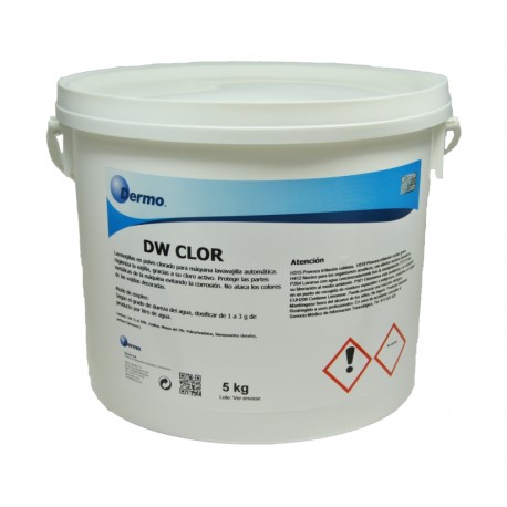 DW Clor. Chlorinated dishwasher powder