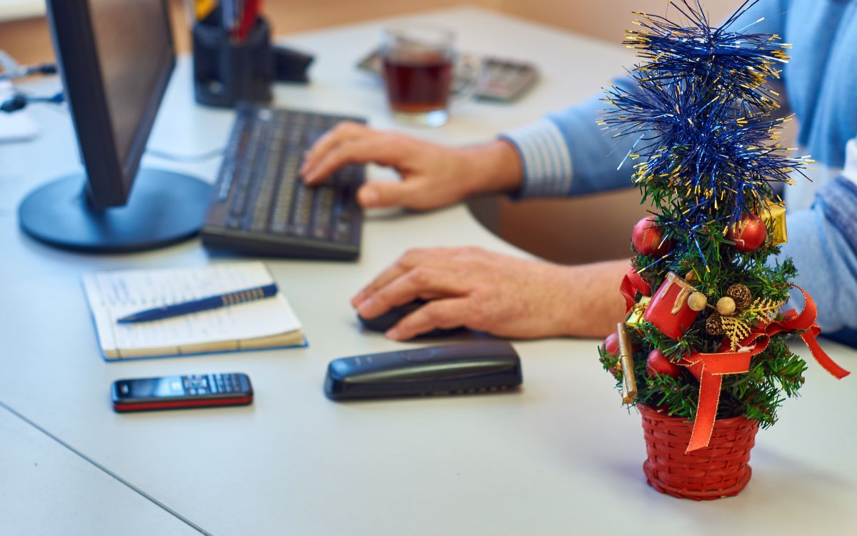 Christmas office